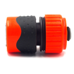 Plastic Soft 3/4 inch water hose quick connector with waterstop