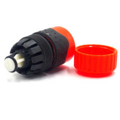 Plastic Soft 3/4 inch water hose quick connector with waterstop