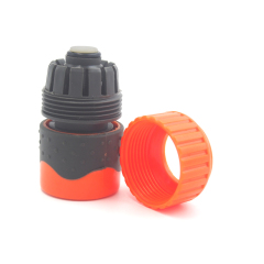 Plastic Soft 3/4 inch water hose quick connector with waterstop