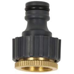 Brass 19mm garden hose tap coupling