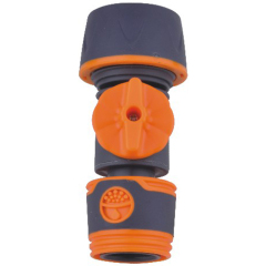 Plastic 3/4" hose pipe vavle quick connector