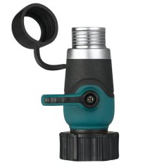 Metal Garden Hose Adaptor With Valve