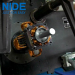 Motor stator servo automatic winding inserting machine