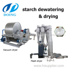 Complete top quality tapioca starch processing plant