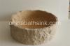 Classia Beige Marble Round Sink Bathroom Basin