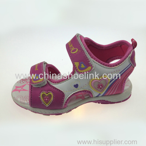 Girl outdoor shoes sport sandals manufactor
