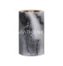 china cloudy grey marble bathroom cylinder candle holder stone candlestick