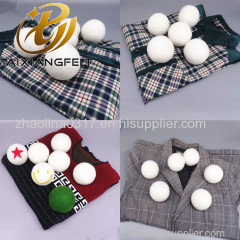 hot sale 6-Pack XL 100% New Premium Zealand Organic wool dryer balls felt ball
