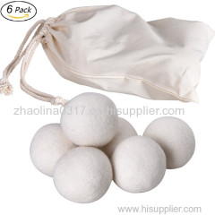 hot selling 2017 amazon top seller organic new zealand wool dryer balls xl 6 smart sheep