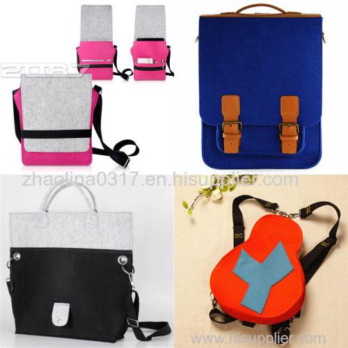 supermarket shopping handbag handmade pure wool bags