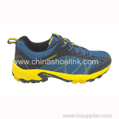 High quality China men trekking shoes tex trails shoes walking shoes supplier