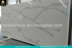 Calacatta White Quartz Stone Slabs Engineered Quartz Stone Solid Surfaces Polished Slabs