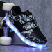 Best skateboard shoes with LED lights sport casual shoes supplier