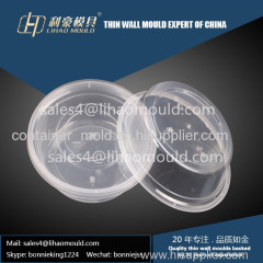 750ml round disposable thin wall container mould expert