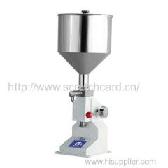 THE MANUAL FILLING MACHINE