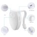 modern design rechargeable battery 8 colorful PIR motion sensor mini led toilet night light