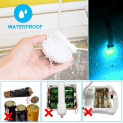 modern design rechargeable battery 8 colorful PIR motion sensor mini led toilet night light