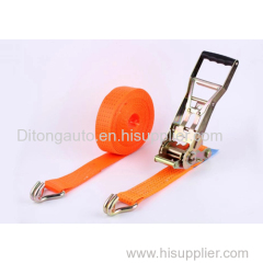 50MM Extra Long Ratchet Cargo Lashing Belt Ratchet Tie Down Straps