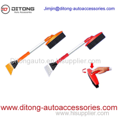 2-in-1 Telescopic Ice Scraper And Snow Brush