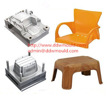 DDW Plastic Furniture Mold Plastic Chair Mold Plastic Stool Mold