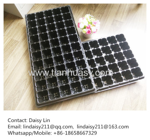50 cell plastic seed nursery tray 530*280*50mm