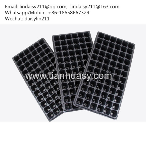 72 cell plastic seed growing tray 540*280*50mm