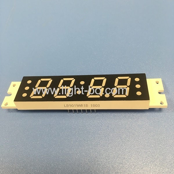 Ultrahelle 4-stellige 0,58 "7-Segment LED-Uhranzeige für Lautsprecher / Sound / Radio