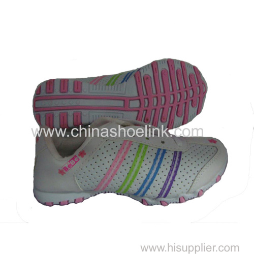 Girl sport casual shoes factory sneakers outdoor shoes