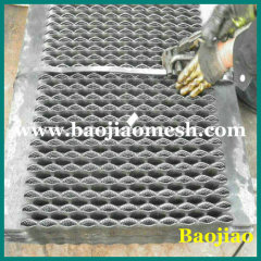 Safety Grating Crocodile Mouth Perforated Walkway Mesh