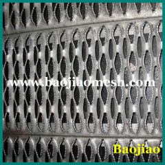 Safety Grating Crocodile Mouth Perforated Walkway Mesh