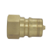 KZD Brass Quick Release Coupling Japanese Type ISO7241-B 1/4 Quick Disconnect Coupler Plug