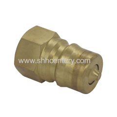 KZD Brass Quick Release Coupling Japanese Type ISO7241-B 1/4 Quick Disconnect Coupler Plug
