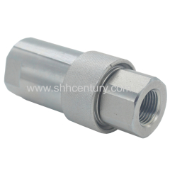 Carbon Steel Hydraulic Quick Release Coupler Nitto HSP Fast Connection Coupling