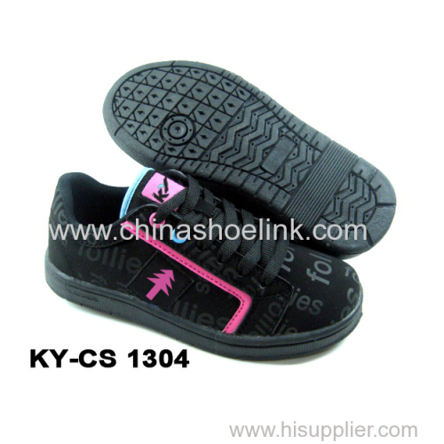 Best child skateboard shoe sport casual shoes supplier