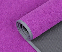 Hot Yoga Towel Combo with High Density and Non Slip Exercise Mat