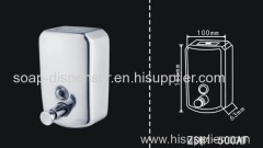 Stainless steel Manual liquid soap dispenser