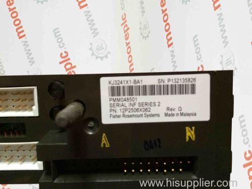 Emerson CT DC power supply board KJ3203X1-BA1 12P3270X022