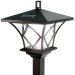 Solar Powered LED Yard Light with 5 Foot Pole for Outdoor Lighting