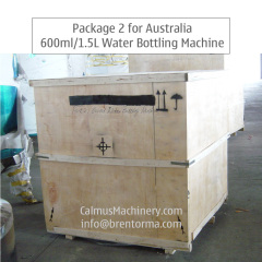 600ML Bottle Washer Filler Capper 3 in 1 Spring Water Bottling Machine