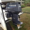 Slightly Used Yamaha 70 HP Outboard Motor Boat Engine