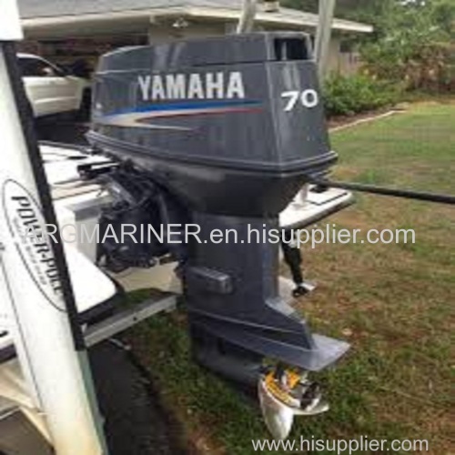 Slightly Used Yamaha 70 HP Outboard Motor Boat Engine