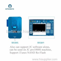 JC PCIE iPhone 8 8P X NAND Test Fixture Underlying Data Read Write