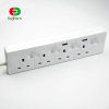 UK GCC SASO 5 way power outlet power strip