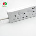UK GCC SASO 5 way power outlet power strip