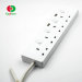 GCC PASSED Fashionable colorful battery powered power strip