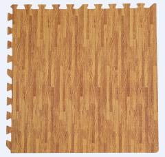 High quality EVA puzzle mat with wood texture