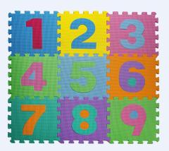 EVA High quality puzzle mat with Numbers