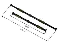 Adjustable Door way Chin up bar for home Gym