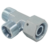 Swivel Nut Run Tee Hydraulic Adapter Tube Connector Hydraulic Fitting