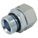 Metric Female 24 Deg / Bsp Male Double 60 Deg Hydraulic Hose Adapter